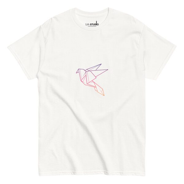 Origami Bird | Premium Printed T-Shirt