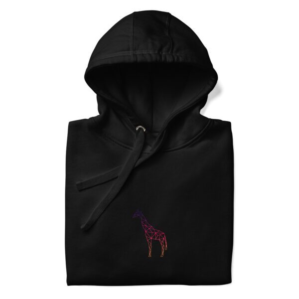 Origami Giraffe | Premium Printed Hoodie