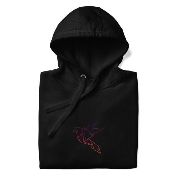 Origami Bird | Premium Printed Hoodie