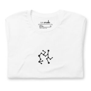 Sagittarius | Zodiac Constellation Series | Premium Embroidered T-Shirt