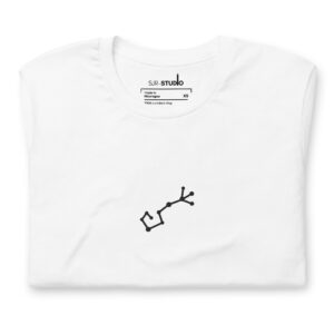 Scorpio | Zodiac Constellation Series | Premium Embroidered T-Shirt