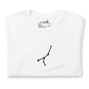 Cancer | Zodiac Constellation Series | Premium Embroidered T-Shirt